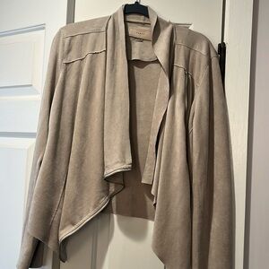 NWOT “Suede” jacket XL (Runs small)